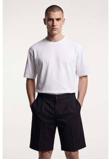 Giotelli Siyah Alonzo - Shorts
