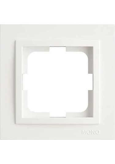 Beyaz Dimmer 800 W Mono Despina Çerçeve Dahil