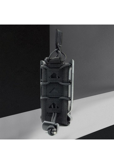 Suntek El Feneri Tutucu Naylon Sağlam El Feneri Kılıfı, Siyah