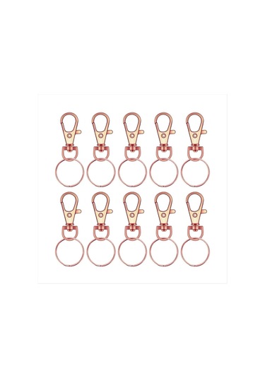 Gatherco 120 Adet Anahtarlık Kancası Klipsi Dıy Anahtarlık Bölmeli Halkalar Anahtarlık Anahtarlıklar Anahtarlık Anahtarlık Kolye Yüzük Paslanmaz Çelik Yüzük