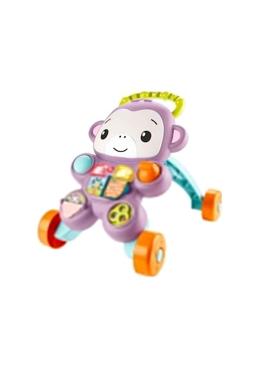Fisher-price Benimle Öğren Tatlı Maymun Yürüteç ve Eğitici Oyuncak