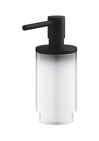 Grohe Selection Sıvı Sabunluk Mat Siyah - 41218kf0 Siyah - Şeffaf