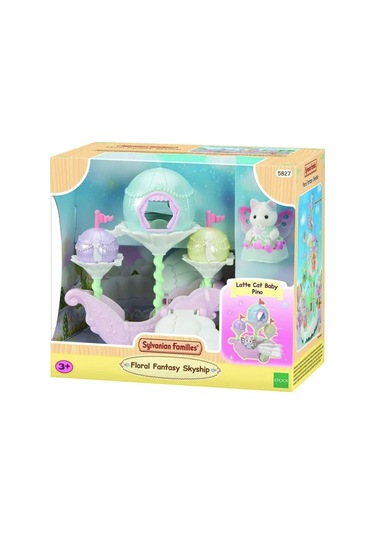5827 Sylvanian Families Çiçekli Masal Gökyüzü Gemisi +4 Yaş Sylavanian Families