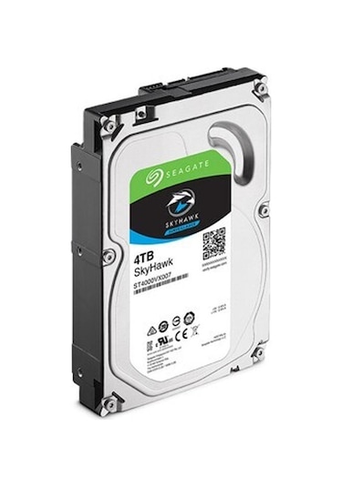 Seagate Skyhawk, St4000vx007, 3.5", 4tb, 64mb, 5900rpm, Güvenlik, Hdd