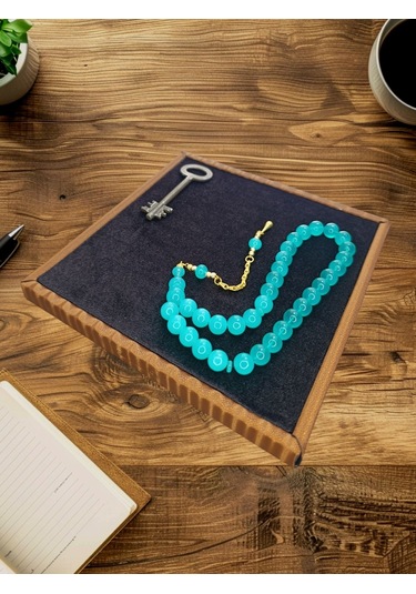 Alman Bakalit Tesbih Suat Yeşilyurt Küre Kesim Babalar Günü Hediye T-842