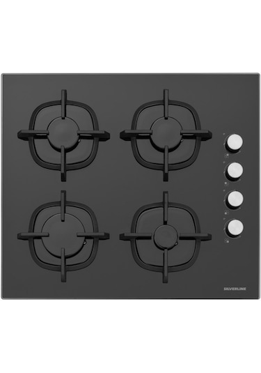 Silverline CS5343B01 60 CM Ankastre Ocak