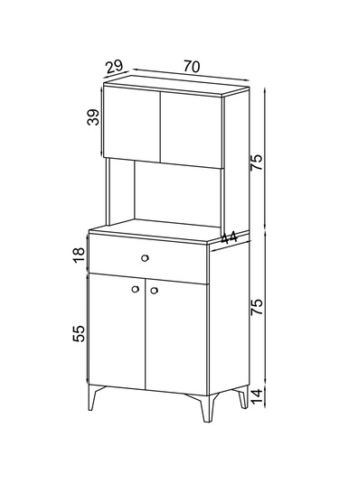 BENARD ÇOK AMAÇLI DOLAP