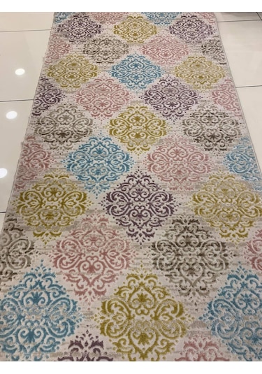 Kaşmir Halı Peri Kesme Halı Yolluk En 1 Mt (534558209)