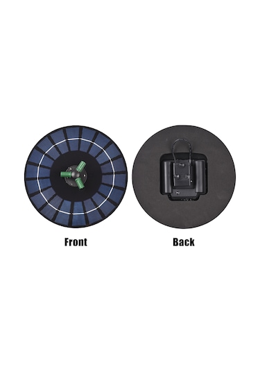 Lemestar Güneş Enerjili 6w Süngerli Su Pompa, 360 Döner Başlık, Renkli Led Işık Ve 1500mah Batarya İle Akıllı Su Kısmı Koruma Fon