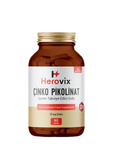 Çinko Pikolinat 60 Tablet 15 Mg
