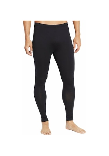 Erkek Polar Iç Yüzeyli Kalın Termal Tayt / Içlik