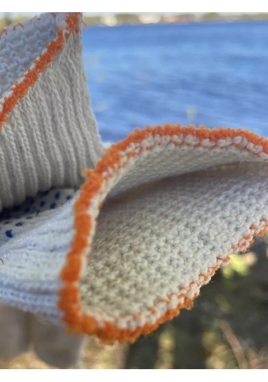 Bogatyr'percatka Çalışma Eldivenleri Pamuklu İnşaat Ve Ev İşleri İçin Pvc Kaplı 30 Çift 182668983