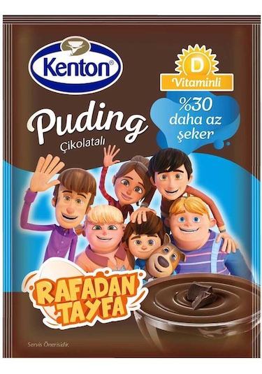 Kenton Rafadan Tayfa Çikolatalı Puding 100 G