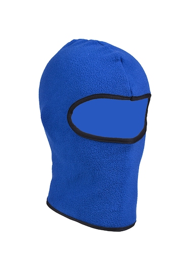 Geeroyoo Çocuklar İçin Kışlık Polar Balaklava - Kayak, Snowboard Ve Açık Hava Aktiviteleri İçin Isıtıcı Başlık, Mavi Mavi