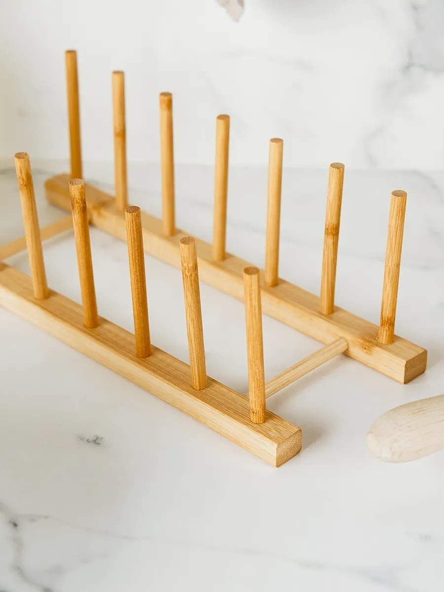 Skyphos Tabaklar Ve Kesme Tahtaları İçin Mutfak Standı 65253250 Bej