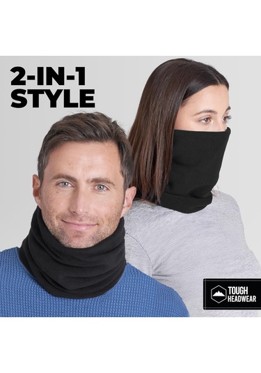 Wezone Erkekler İçin Kışlık Fleece Kalın Boyun Maskesi - Outdoor Bisiklet Sürüşü İçin Rüzgar, Toz Ve Soğuk Koruyucu Antifriz Eşya Çok Renkli