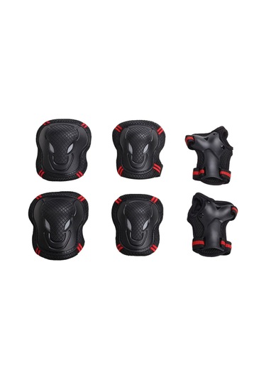 Suntek Koruyucu Dişli Seti Bisiklet Rahat Taşınabilir Dış El Kırmızı Kırmızı