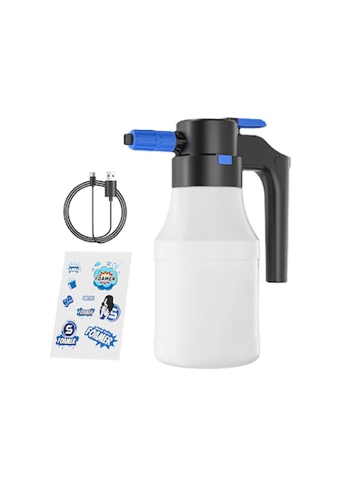Hallow 1.5l Elektrikli Araba Köpük Püskürtücü Usb İle Şarj Et00013