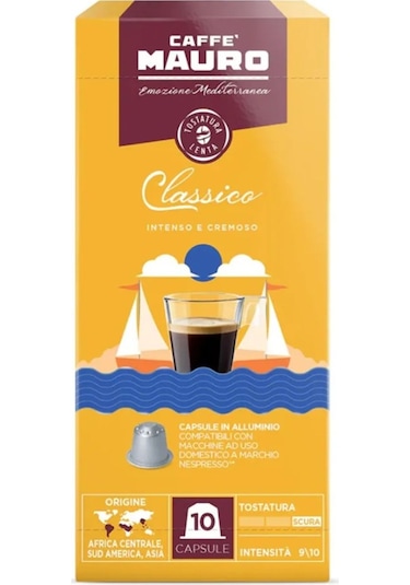 Caffe Mauro Classico Nespresso Kapsül Kahve 30 Kapsul Kapsül Kahve