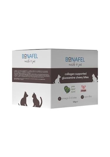 Bonafel Köpekler İçin Eklem Sağlığı Çiğneme Tableti 100 G 50 Tablet