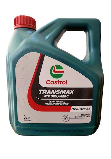 Castrol Transmax Atf Dexron Iıı Şanzıman Yağı 3 Lt