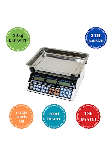 Etb-1601 30kg Terazi