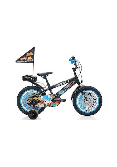 Carraro Monster 12 210h 1-v Mat Sıyah-grı-mavı R2 Sarı - Siyah