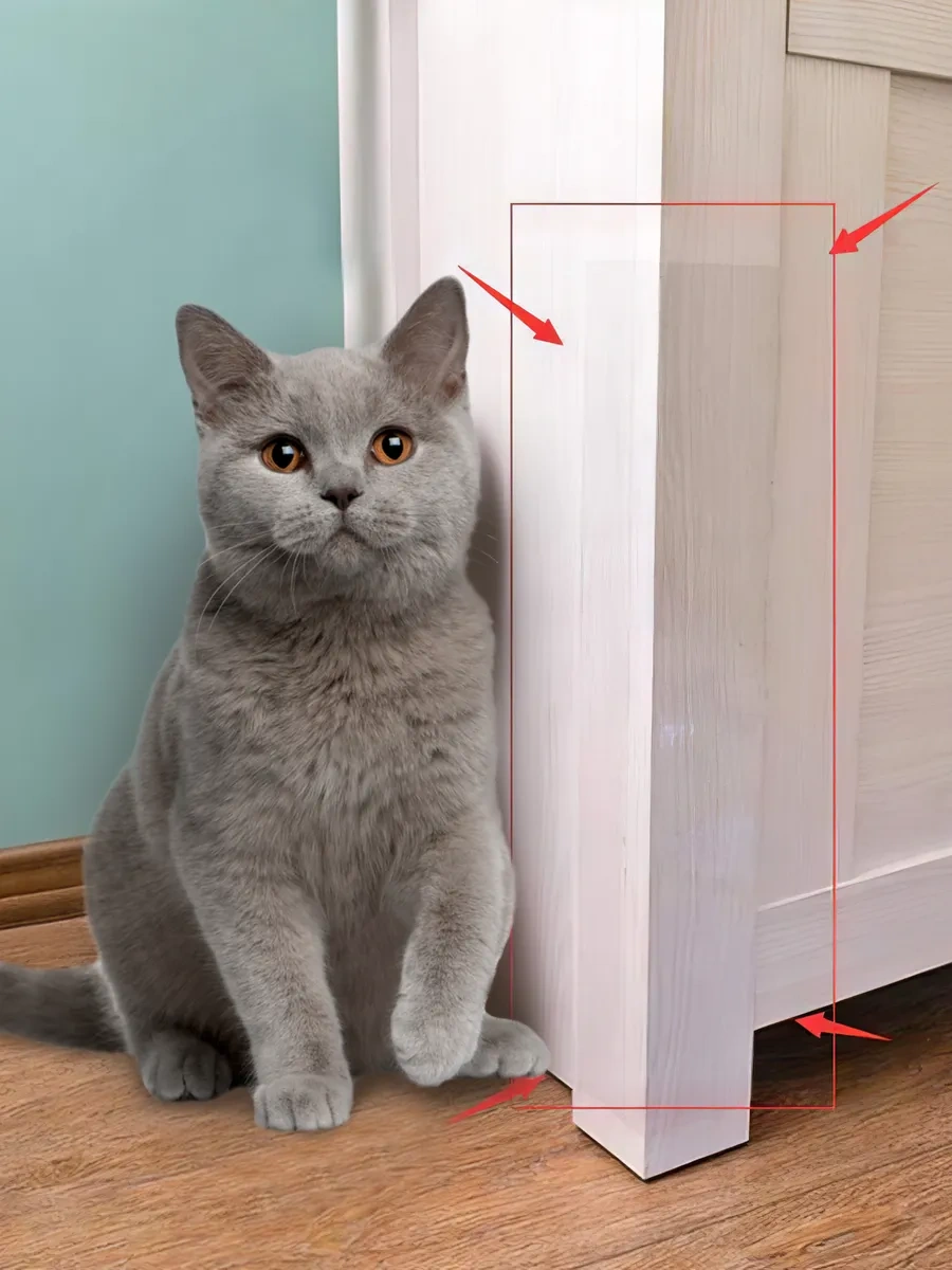 Opm Fashion Kediler İçin Kendinden Yapışkanlı Mobilya Koruyucu Film 302939689