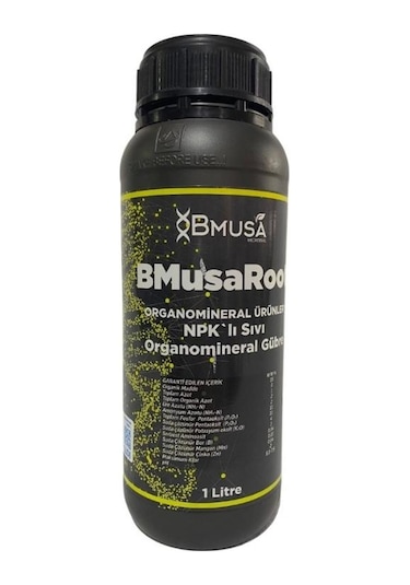 Bmusa Root Npk Lı Sıvı Organominarel Gübre 1 Lt 1 L