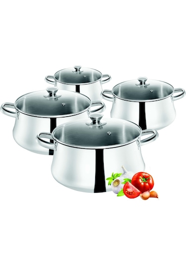 Tefal Classic 8 Parça Çelik Tencere Seti