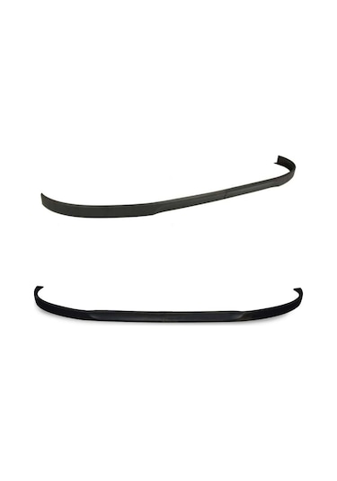 Opel Corsa C 2000-2006 Uyumlu Üniversal Astra H Lip Esnek Ön Lip 2 Parça Tampon Altı Dil Karlık Ön Ek 00 Şüscaroto Aksesuar