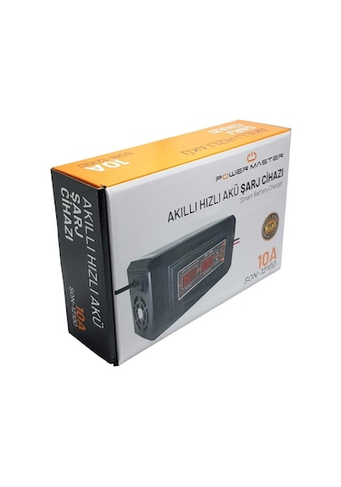 Powermaster Son-1210d 12volt 10amper Dijital Akıllı Akü Şarj Cihazı