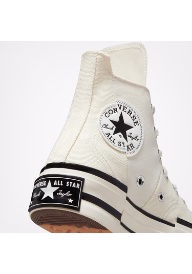 Converse Chuck 70 Plus Canvas Unisex Beyaz Sneaker Düz A00915c Beyaz