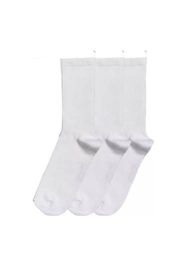 Zolotaa İgla Yüksek Çoraplar 3 Çift 190612444 Beyaz