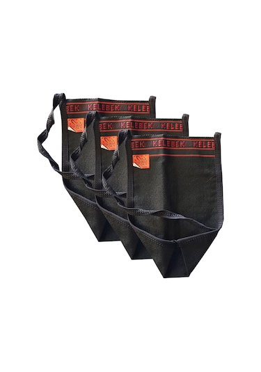 3 Adet Siyah Kalın Kelebek Hamam Kesesi Kıvrık Bursa Tellak Kese