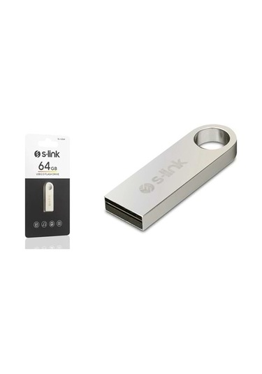 Flash Bellek 64 Gb Metal Usb 2.0 S-link U264