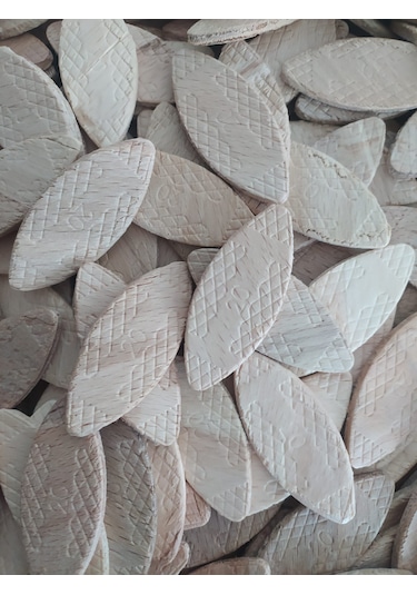 Ahşap Bisküvi Kavela Kayın Yaprak Kavale 40 Adet