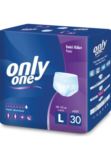 Only One Emici Külot Hasata Bezi L 30'lu