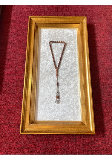 Tespih Çerçevesi -  Tespih Sergilemek İçin Hakiki Camlı Ürün