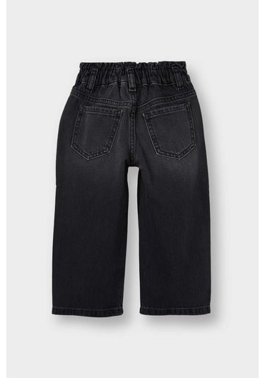 Defacto Kız Bebek Wide Leg Beli Lastikli Jean Pantolon F1829a525aunm36 Antrasit