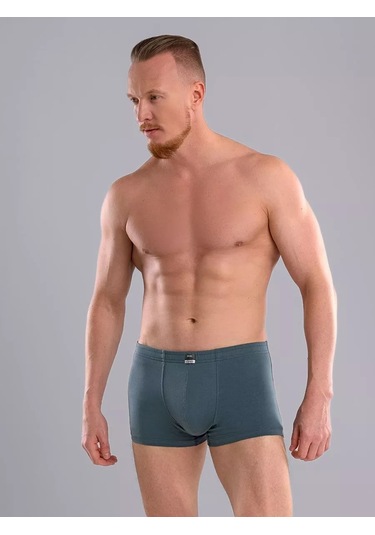 Clever Wear Pamuklu Boxer Külot Seti 2'li 256955342 Koyu Haki