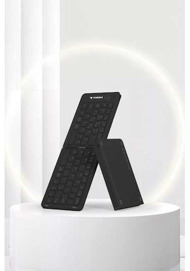Torima TK-08 Kablosuz Katlanabilir Şarjlı Taşınabilir Mini Bluetooth Klavye