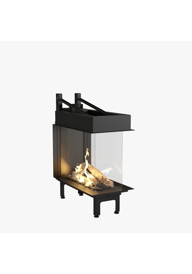 VOURLA 80 EPI CAM AÇIK GAZLI ŞÖMİNE