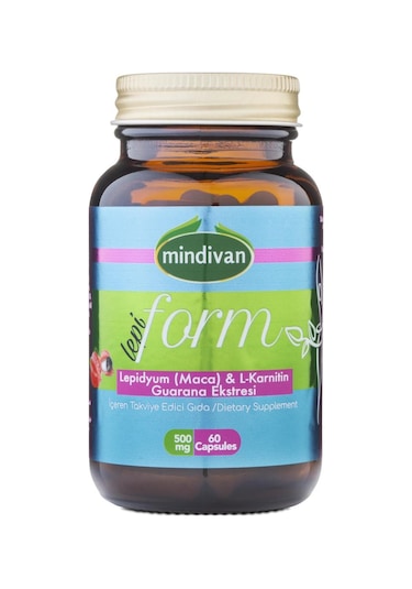 Mindivan Lepi Form Lepidyum& L-Carnitin 60 Kapsül