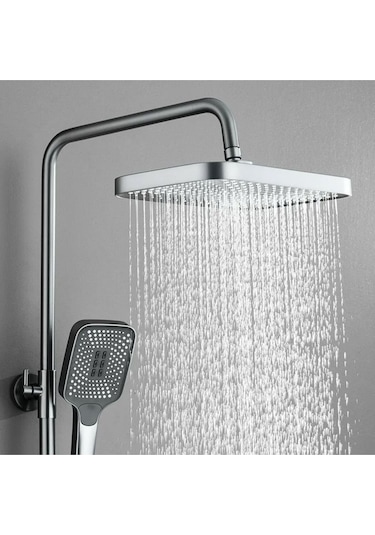 Boheme Fleko Piyano Fonksiyonel Duş Seti Antrasit Renk Diğer