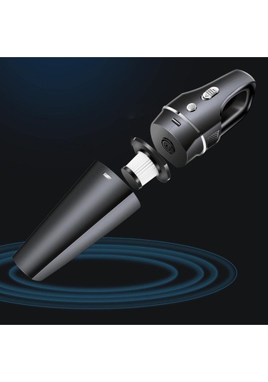Guoqıang Kablosuz Araç Temizleyici - El Vakum Güçlü Araba - 120w