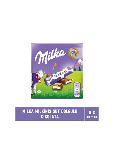 Milka Milkinis Süt Dolgulu Çikolata 8 x 43.75 G