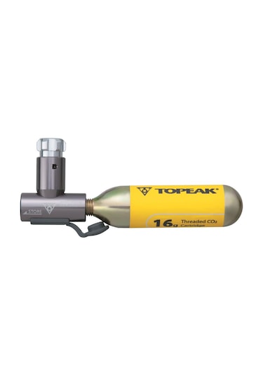 Topeak Micro Airbooster Co2 Pompa Seti Koruyucu Kılıflı Tab-2 Siyah