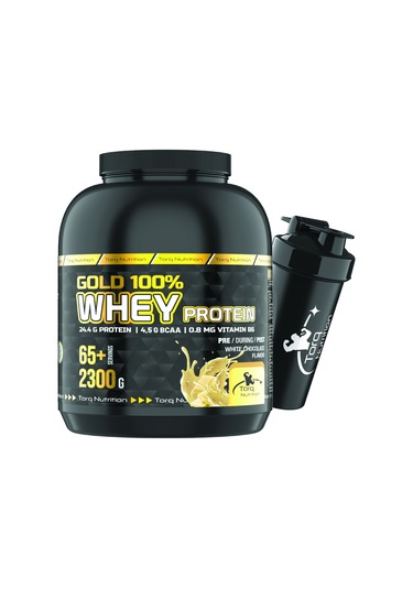 Torq Nutrition Gold Whey Protein Beyaz Çikolata Aromalı 2300 Gr