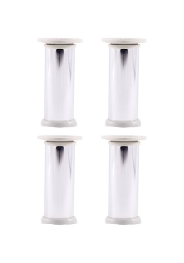 Ademkocplastik Adem Koç Plastik 15Cm Seres Plastik Tablalı Ayarlı Ayak (4'Lü)Gri